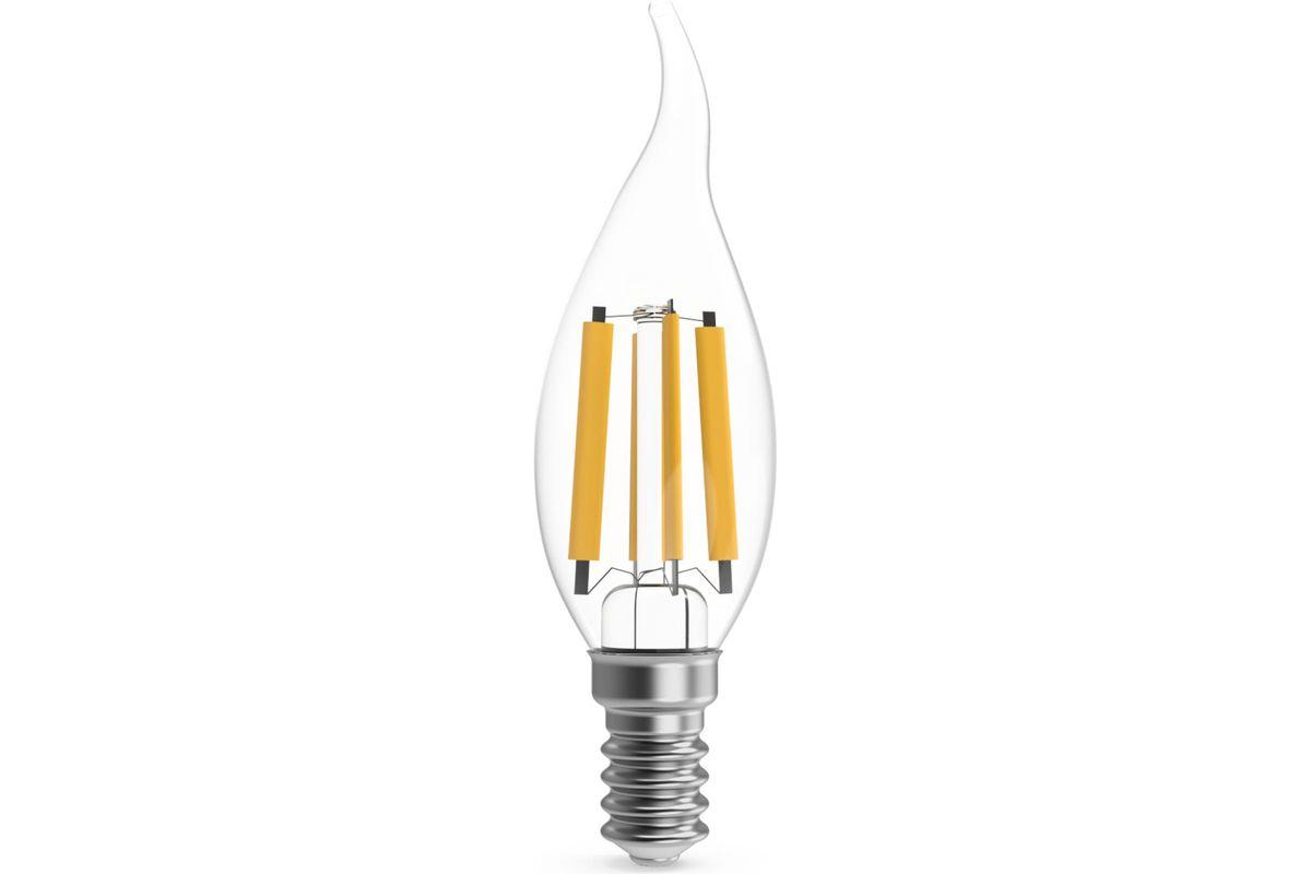 Заказать Лампа светодиодная филаментная Gauss E14 13W 2700K прозрачная 104801113 с доставкой в Москве и области Купить Лампа светодиодная филаментная Gauss E14 13W 2700K прозрачная 104801113 по цене 389 руб.