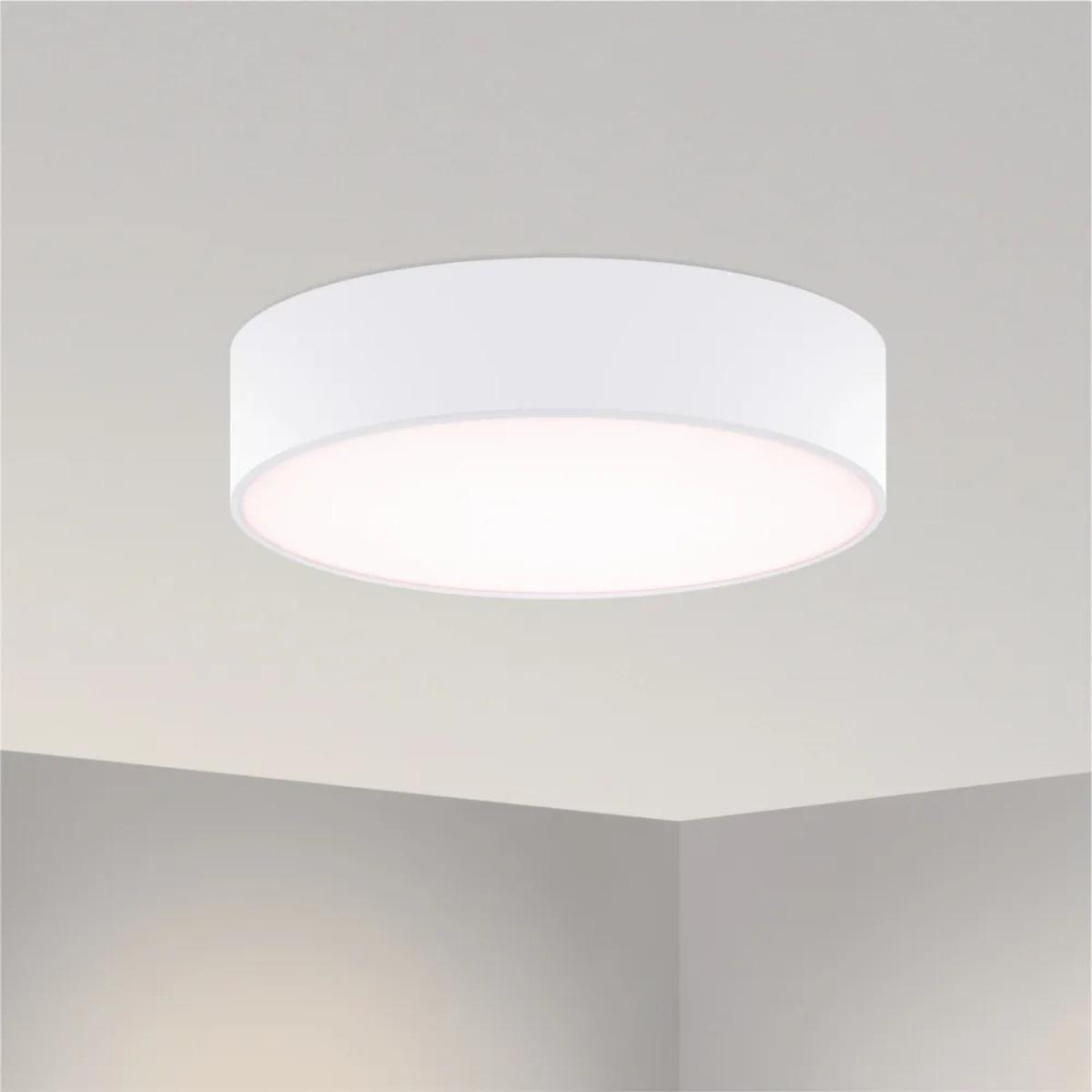 Купить Накладной светодиодный светильник Arlight SP-TOR-PILL-PRISM-R600-50W Warm3000 (WH, 100 deg, 230V) 022131(3) по цене 12719 руб.