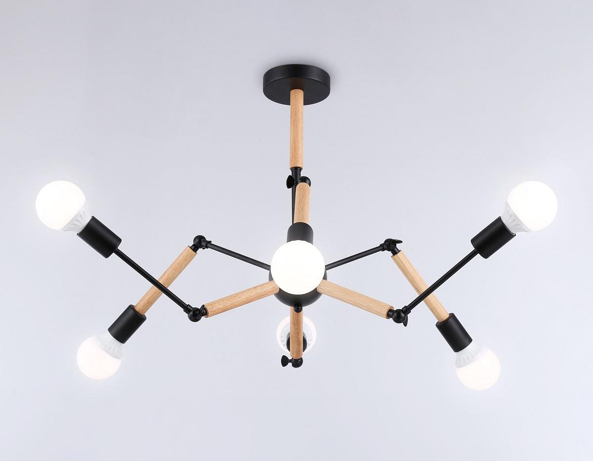 Заказать Подвесная люстра Ambrella light Traditional Loft TR80488 с доставкой в Москве и области Купить Подвесная люстра Ambrella light Traditional Loft TR80488 по цене 7830 руб.