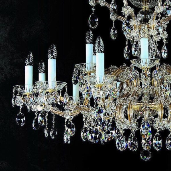 Купить Подвесная люстра Artglass Maria Terezia 20 Vachtle CE по цене 616711 руб.