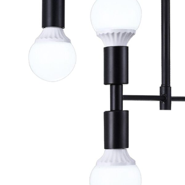 Купить Подвесная люстра Natali Kovaltseva Loft Lux 75129/12C Black по цене 24806 руб.