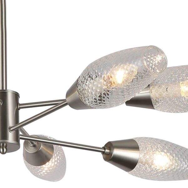 Купить Потолочная люстра Escada Desire 10165/8PL Nickel по цене 9810 руб.