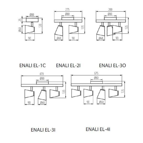 Купить Спот Kanlux ENALI EL-1O W 28760 по цене 1200 руб.