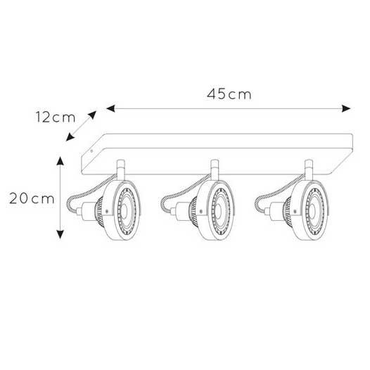 Купить Спот Lucide Tala Led 31931/36/31 по цене 48440 руб.
