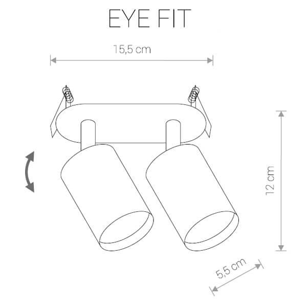 Купить Спот Nowodvorski Eye Fit 9395 по цене 5200 руб.