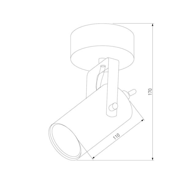 Купить Спот TK Lighting 1049 Redo White по цене 6730 руб.