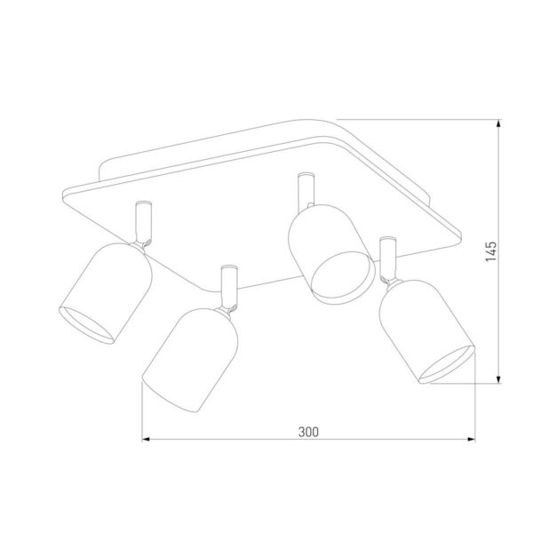 Купить Спот TK Lighting 3297 Top Wood по цене 19000 руб.