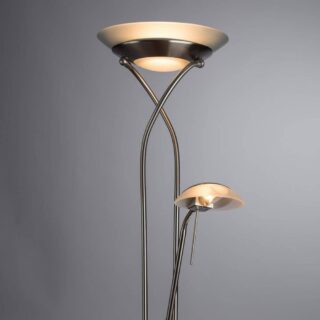 Купить Торшер Arte Lamp Duetto A4399PN-2SS по цене 10210 руб.
