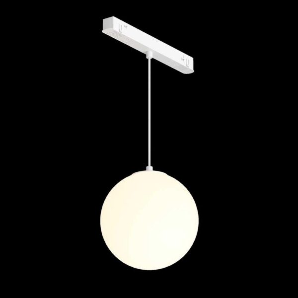 Купить Трековый подвесной светодиодный светильник Maytoni Technical Exility Luna TR039-2-5W3K-W по цене 3730 руб.