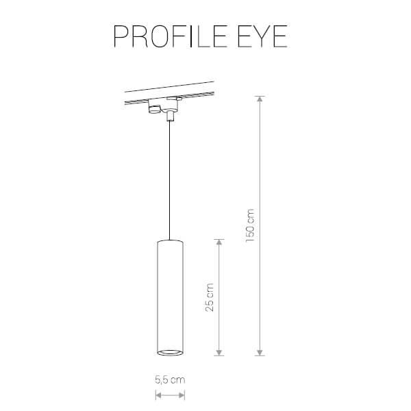 Купить Трековый светильник Nowodvorski Profile Eye 9337 по цене 8930 руб.