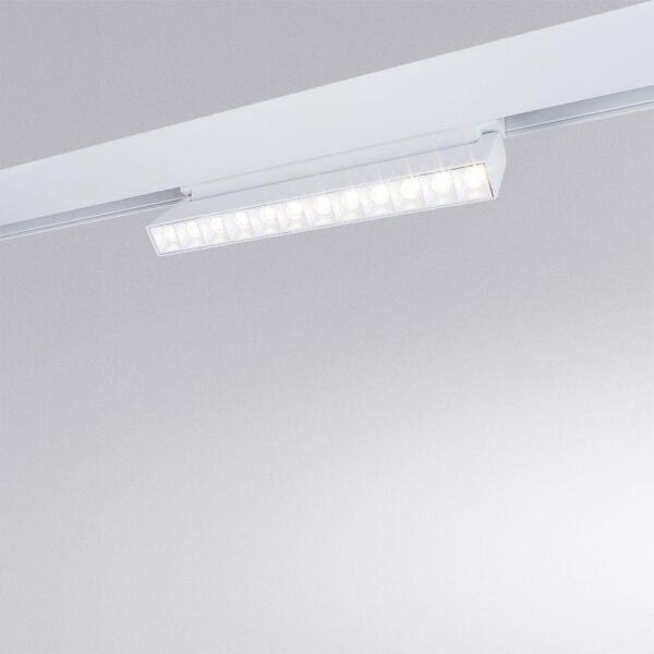 Купить Трековый светодиодный светильник Arte Lamp Linea A4648PL-1WH по цене 4950 руб.