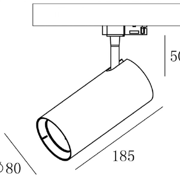 Купить Трековый светодиодный светильник Deko-Light Horus 707104 по цене 17393 руб.