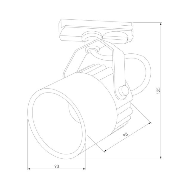 Купить Трековый светодиодный светильник TK Lighting 4144 Tracer по цене 11800 руб.