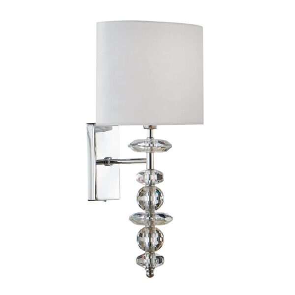 Заказать Бра Crystal Lux ARMANDO AP1.2 CHROME с доставкой в Москве и области Купить Бра Crystal Lux ARMANDO AP1.2 CHROME по цене 10500 руб.