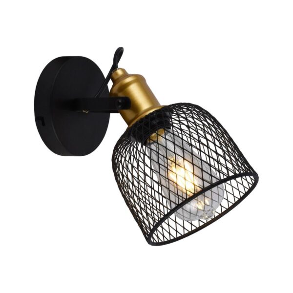 Купить Бра Gerhort G71158/1wBK+GD BK по цене 1560 руб.