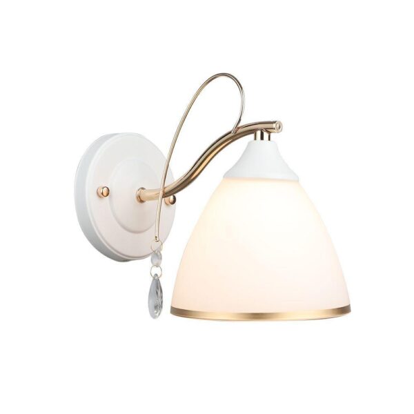 Заказать Бра Seven Fires Dzintars WD3523/1W-WT-FGD-WT с доставкой в Москве и области Купить Бра Seven Fires Dzintars WD3523/1W-WT-FGD-WT по цене 1300 руб.