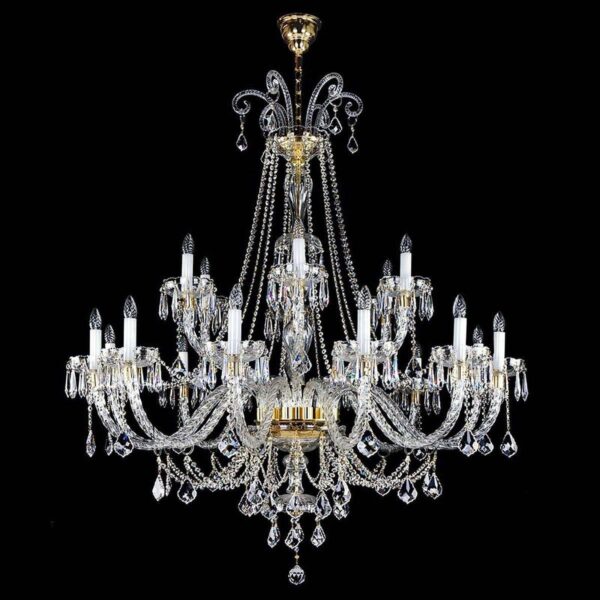 Купить Подвесная люстра Artglass Mirela XVIII. Polished CE по цене 637370 руб.