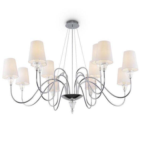 Купить Подвесная люстра Maytoni Florero MOD078PL-12CH по цене 19930.00 руб.
