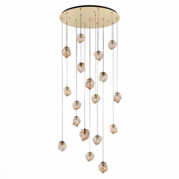 Заказать Подвесная люстра ST Luce Portici SL1175.303.18 с доставкой в Москве и области Купить Подвесная люстра ST Luce Portici SL1175.303.18 по цене 179993 руб.