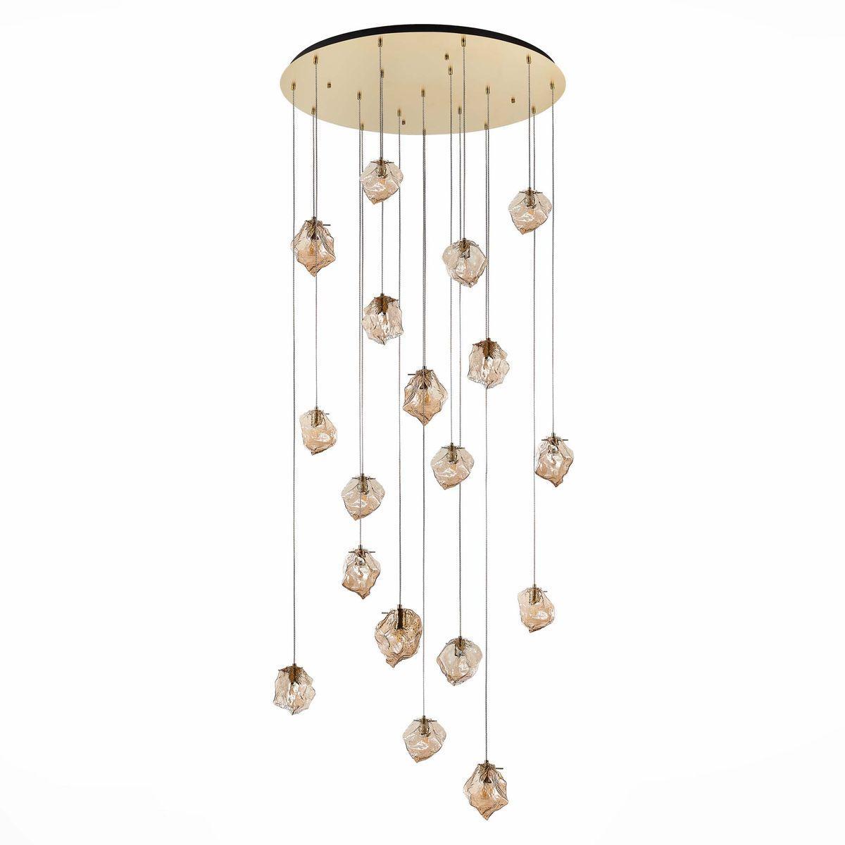 Заказать Подвесная люстра ST Luce Portici SL1175.303.18 с доставкой в Москве и области Купить Подвесная люстра ST Luce Portici SL1175.303.18 по цене 179993 руб.