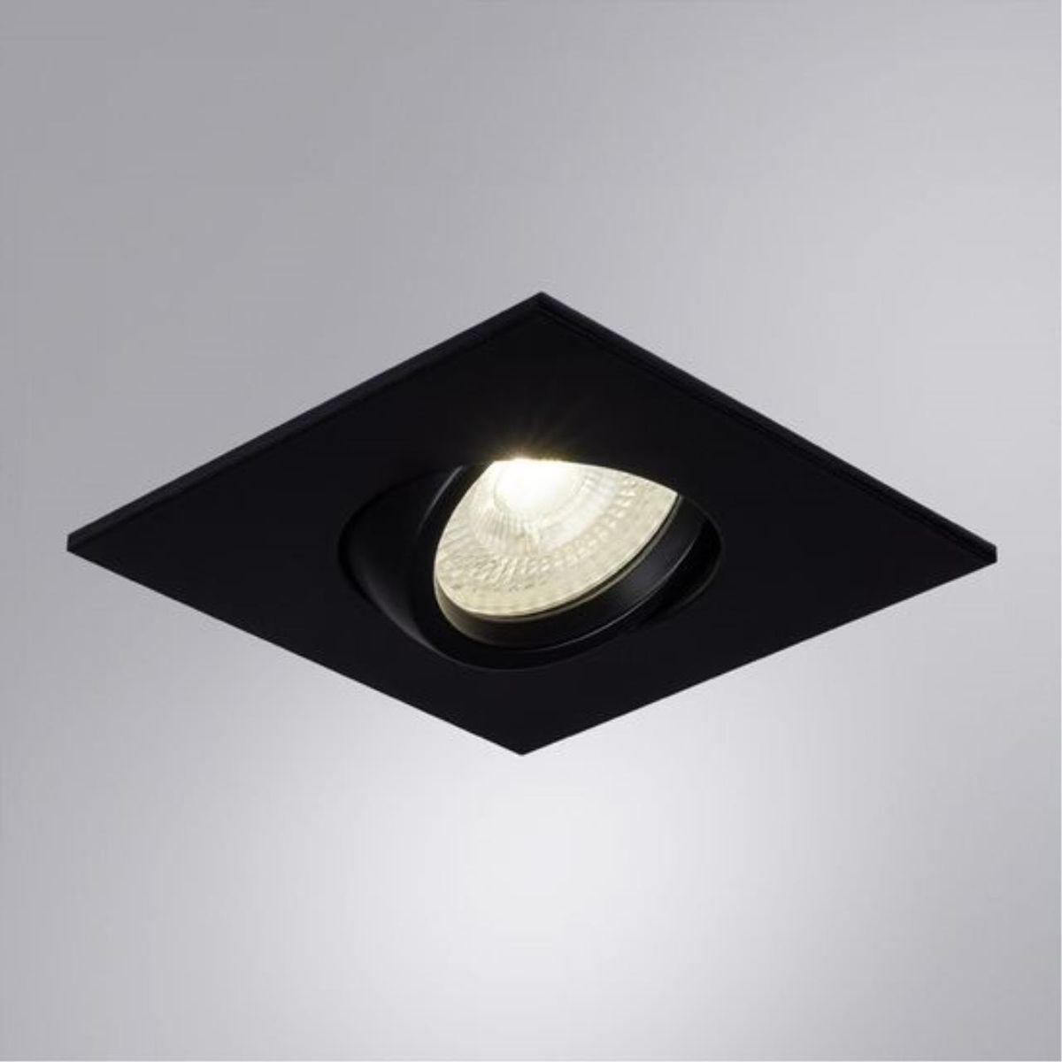 Заказать Встраиваемый светильник Arte Lamp Giro A2866PL-1BK с доставкой в Москве и области Купить Встраиваемый светильник Arte Lamp Giro A2866PL-1BK по цене 1520 руб.