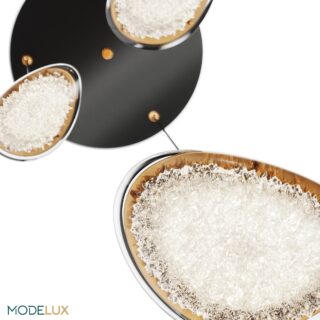Купить Подвесной светильник MODESTYLE MS.2326.3 BK по цене 30000 руб.
