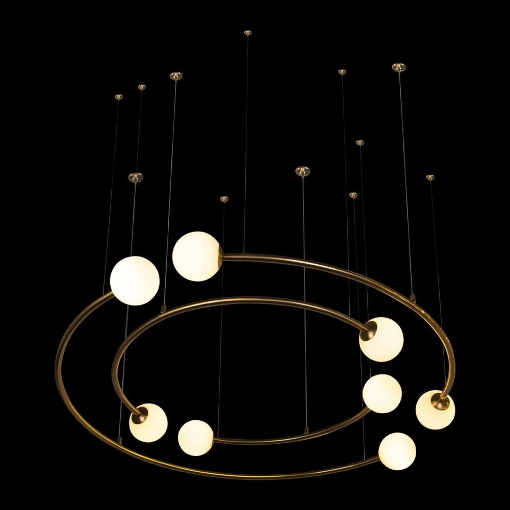 Заказать Подвесная люстра Loft IT Infinite 10155/1100 Gold с доставкой в Москве и области Купить Подвесная люстра Loft IT Infinite 10155/1100 Gold по цене 25880 руб.