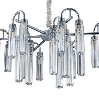 Купить Подвесная люстра Newport 4526+3/C chrome М0064133 по цене 88444 руб.