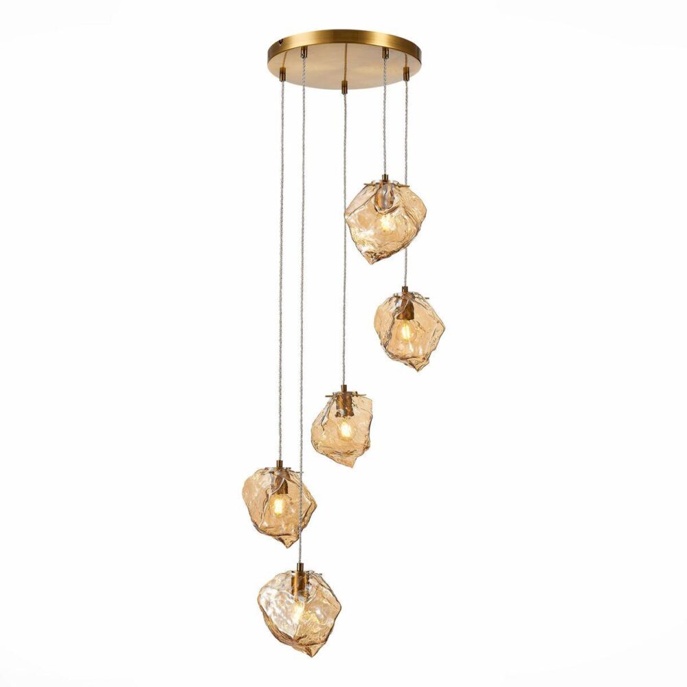 Заказать Подвесная люстра ST Luce Portici SL1175.303.05 с доставкой в Москве и области Купить Подвесная люстра ST Luce Portici SL1175.303.05 по цене 39699 руб.