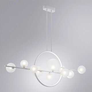 Купить Подвесная светодиодная люстра Arte Lamp Saturn A7790SP-75WH по цене 28690 руб.