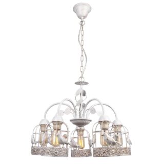 Заказать Подвесная люстра Arte Lamp Cincia A5090LM-5WG с доставкой в Москве и области Купить Подвесная люстра Arte Lamp Cincia A5090LM-5WG по цене 16990 руб.