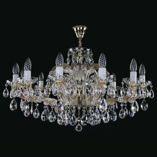 Заказать Подвесная люстра Artglass Maria Terezia 24 CE с доставкой в Москве и области Купить Подвесная люстра Artglass Maria Terezia 24 CE по цене 303427 руб.