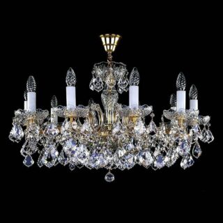Купить Подвесная люстра Artglass Maria Terezia 45 CE по цене 240365 руб.