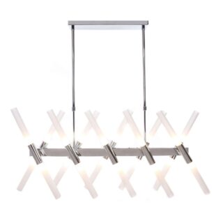 Заказать Подвесная люстра Lumina Deco Alford LDP 6036-20 CHR с доставкой в Москве и области Купить Подвесная люстра Lumina Deco Alford LDP 6036-20 CHR по цене 10420 руб.