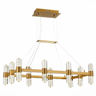 Купить Подвесная светодиодная люстра ST Luce Gemina SL6007.203.20 по цене 37330 руб.