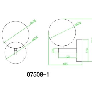 Купить Бра Kink Light Сида 07508-1,01 по цене 3900 руб.