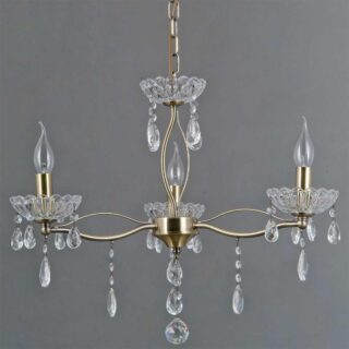 Купить Люстра Illumico IL0265-3PSQ-24 AB CASTOR по цене 8200 руб.