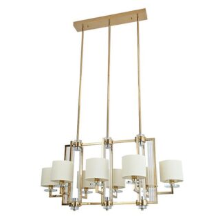Купить Подвесная люстра Newport Amalia 35408/S gold без абажуров М0069061 по цене 38938 руб.