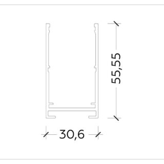 Купить Шинопровод Ambrella Light Track System Magnetic 220V GL1004 по цене 4840 руб.