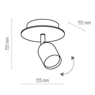 Купить Спот TK Lighting 3290 Top Wood по цене 5870 руб.