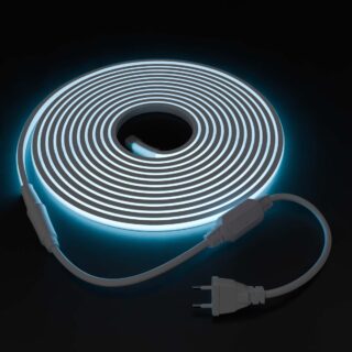 Купить Светодиодная влагозащищенная лента Apeyron 11W/m 288LED/m COB голубой 5M 10-107 по цене 2063 руб.