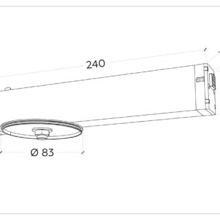 Купить Трековое крепление Ambrella Light DIY Spot A2542 по цене 1080 руб.