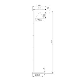 Купить Уличный светодиодный светильник Elektrostandard Bevel 90317/1 a068473 по цене 12700 руб.