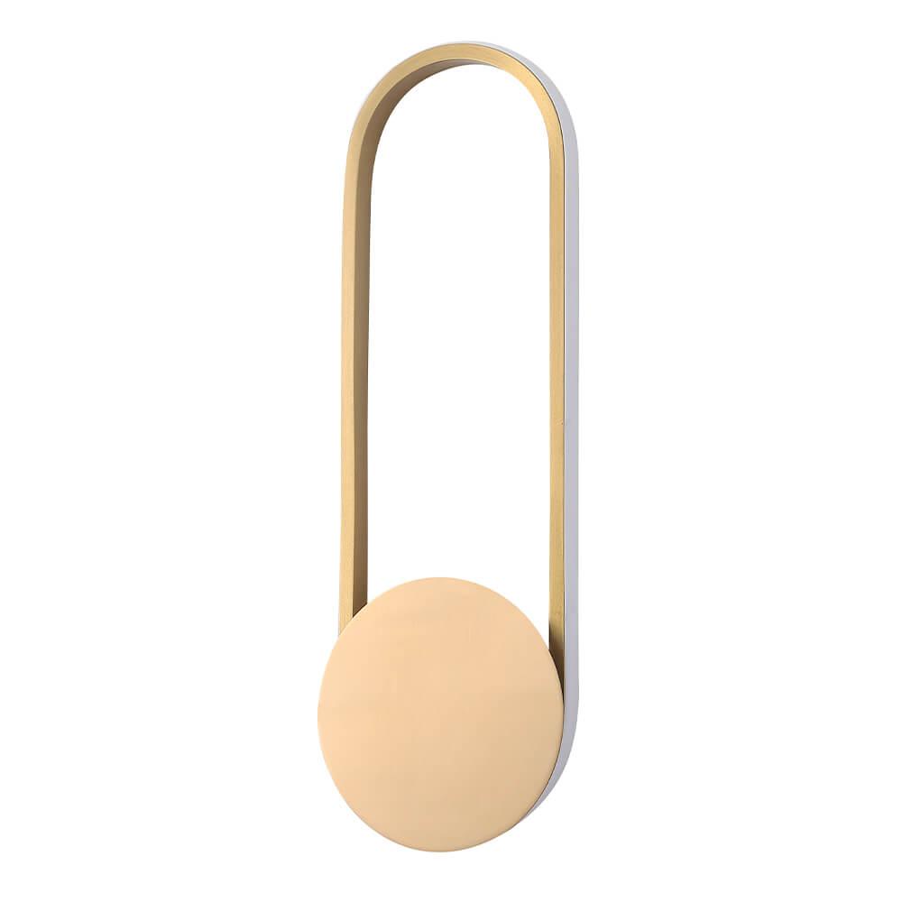 Заказать Настенный светодиодный светильник Crystal Lux Nina AP18W Led Brass с доставкой в Москве и области Купить Настенный светодиодный светильник Crystal Lux Nina AP18W Led Brass по цене 5900 руб.