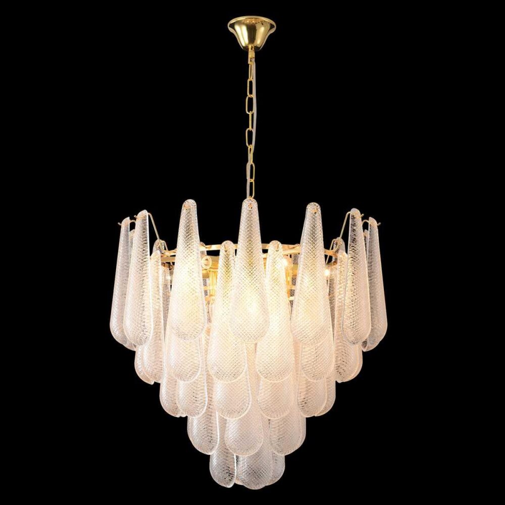 Заказать Подвесная люстра Crystal Lux FONTAIN SP10 GOLD с доставкой в Москве и области Купить Подвесная люстра Crystal Lux FONTAIN SP10 GOLD по цене 59900 руб.
