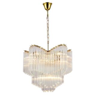 Заказать Подвесная люстра Newport Amanda 8911/C gold М0069927 с доставкой в Москве и области Купить Подвесная люстра Newport Amanda 8911/C gold М0069927 по цене 167726 руб.