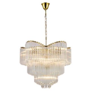 Заказать Подвесная люстра Newport Amanda 8918/C gold М0069928 с доставкой в Москве и области Купить Подвесная люстра Newport Amanda 8918/C gold М0069928 по цене 291615 руб.