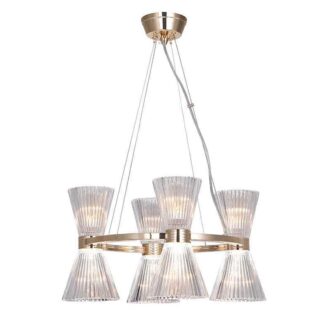 Купить Подвесная люстра Newport Christina 3614/S gold new М0069510 по цене 76611 руб.
