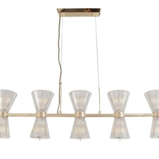 Купить Подвесная люстра Newport Christina 3615/S gold new М0069511 по цене 97641 руб.
