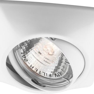 Купить Светильник встраиваемый Feron DL6046 потолочный MR16 G5.3 белый поворотный 28882 по цене 16 руб.